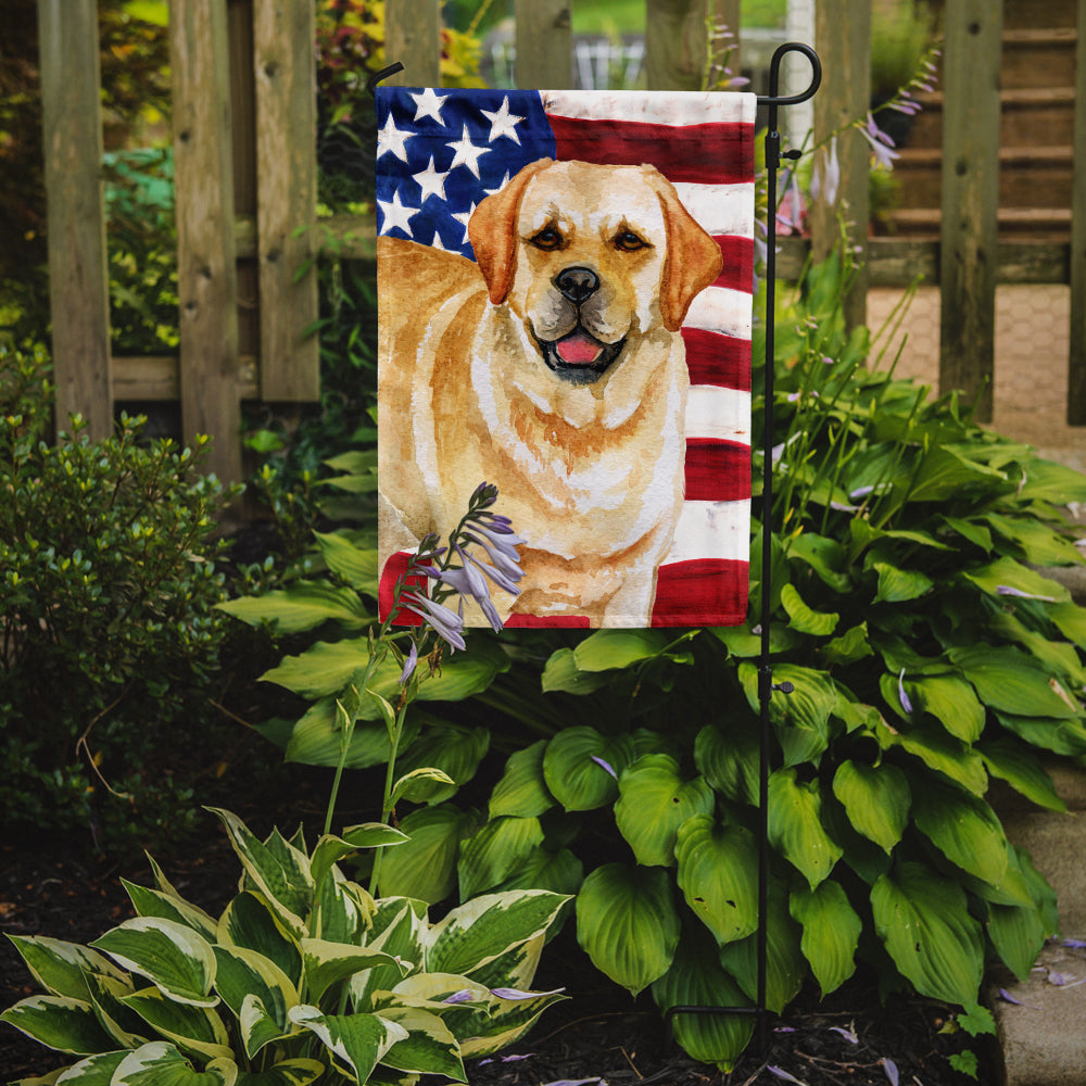 Golden Retriever Patriotic Garden Flag Mailbox Decorative Yard Banner Outside Patio Artwork for Flower Beds, Garden Size, Multicolor