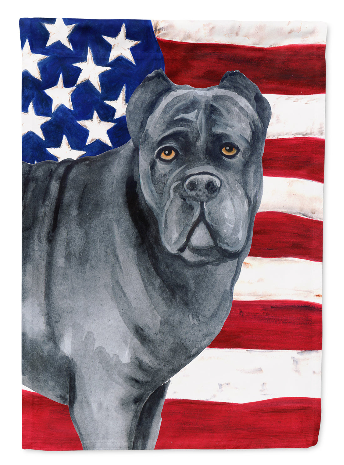 Cane Corso Patriotic Garden Flag Mailbox Decorative Yard Banner Outside Patio Artwork for Flower Beds, Garden Size, Multicolor