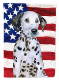 Dalmatian Puppy Patriotic Garden Flag Mailbox Decorative Yard Banner Outside Patio Artwork for Flower Beds, Garden Size, Multicolor