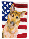 German Shepherd #2 Patriotic Garden Flag Mailbox Decorative Yard Banner Outside Patio Artwork for Flower Beds, Garden Size, Multicolor