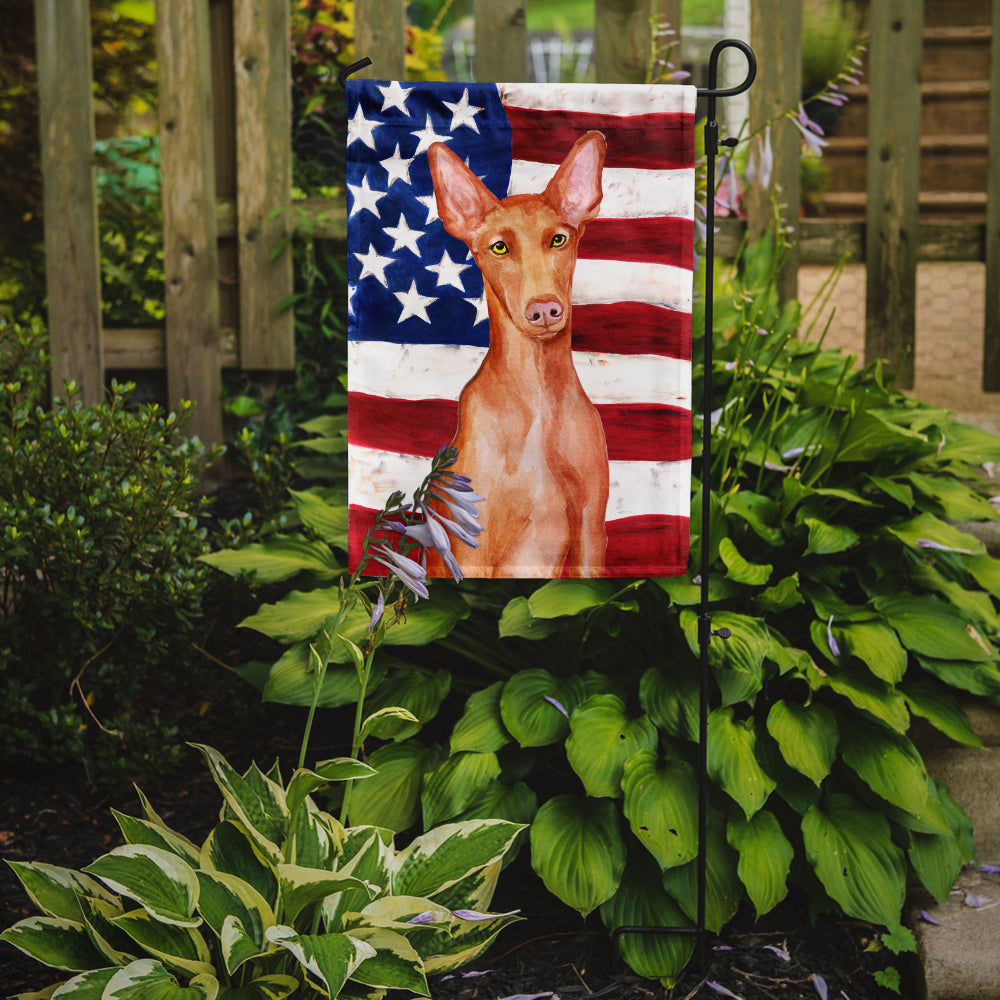 Pharaoh Hound Patriotic Garden Flag Mailbox Decorative Yard Banner Outside Patio Artwork for Flower Beds, Garden Size, Multicolor