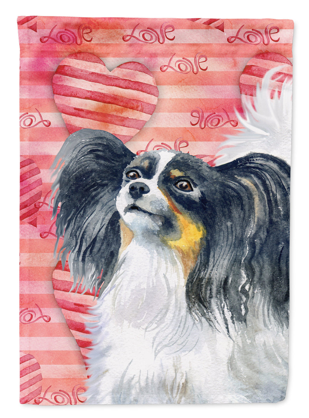 Papillon Love Garden Flag Mailbox Decorative Yard Banner Outside Patio Artwork for Flower Beds, Garden Size, Multicolor