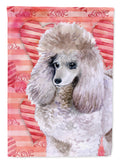 Poodle Love Garden Flag Mailbox Decorative Yard Banner Outside Patio Artwork for Flower Beds, Garden Size, Multicolor