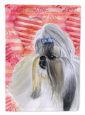 Shih Tzu Love Garden Flag Mailbox Decorative Yard Banner Outside Patio Artwork for Flower Beds, Garden Size, Multicolor