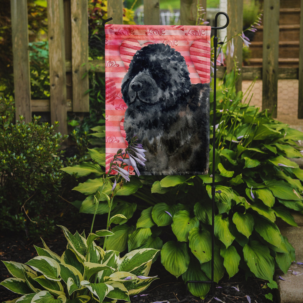 Newfoundland Love Garden Flag Mailbox Decorative Yard Banner Outside Patio Artwork for Flower Beds, Garden Size, Multicolor