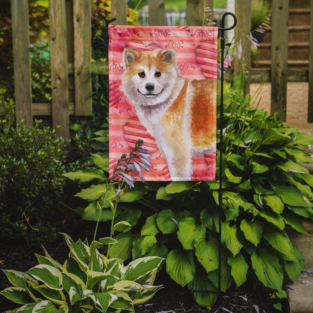 Shiba Inu Love Garden Flag Mailbox Decorative Yard Banner Outside Patio Artwork for Flower Beds, Garden Size, Multicolor
