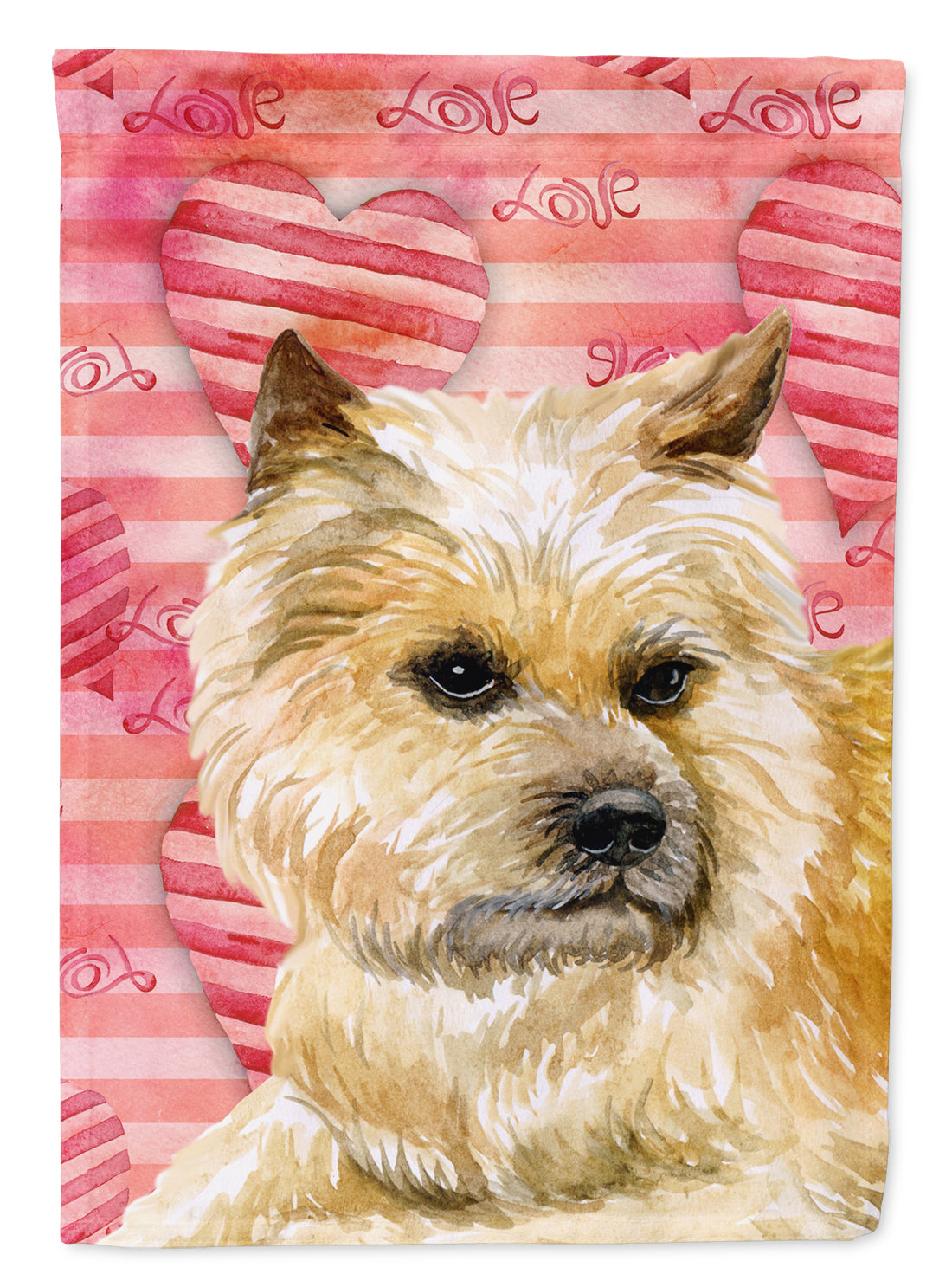 Cairn Terrier Love Garden Flag Mailbox Decorative Yard Banner Outside Patio Artwork for Flower Beds, Garden Size, Multicolor
