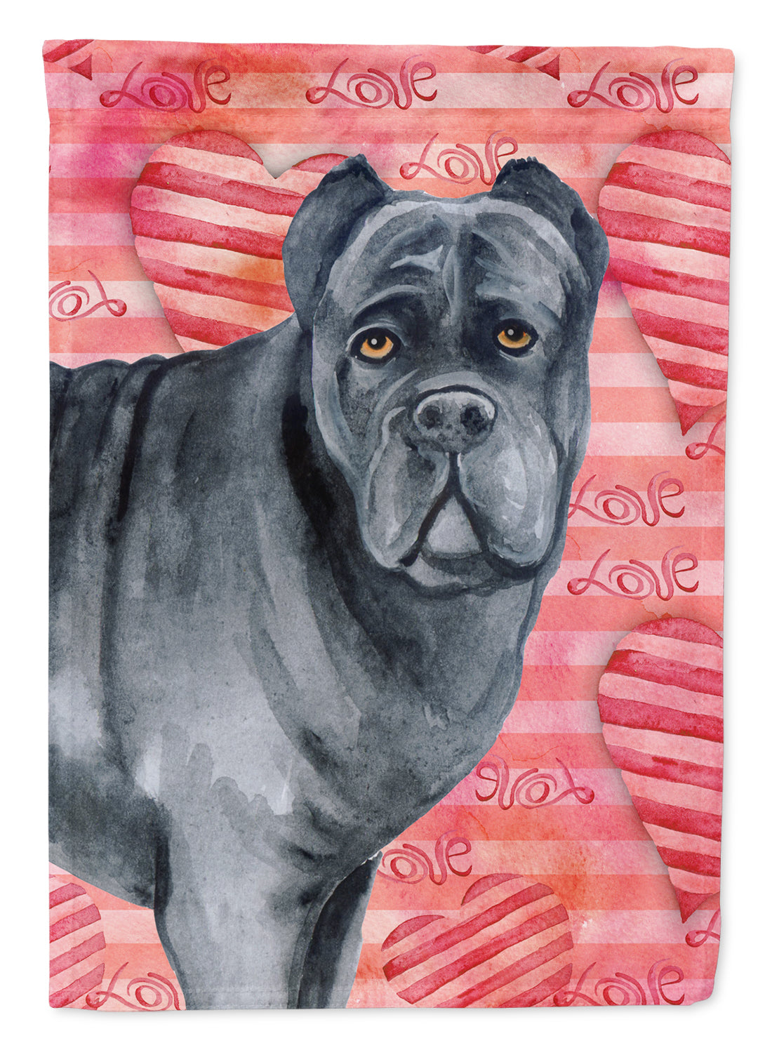 Cane Corso Love Garden Flag Mailbox Decorative Yard Banner Outside Patio Artwork for Flower Beds, Garden Size, Multicolor