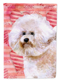 Bichon Frise #2 Love Garden Flag Mailbox Decorative Yard Banner Outside Patio Artwork for Flower Beds, Garden Size, Multicolor