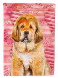 Tibetan Mastiff Love Garden Flag Mailbox Decorative Yard Banner Outside Patio Artwork for Flower Beds, Garden Size, Multicolor
