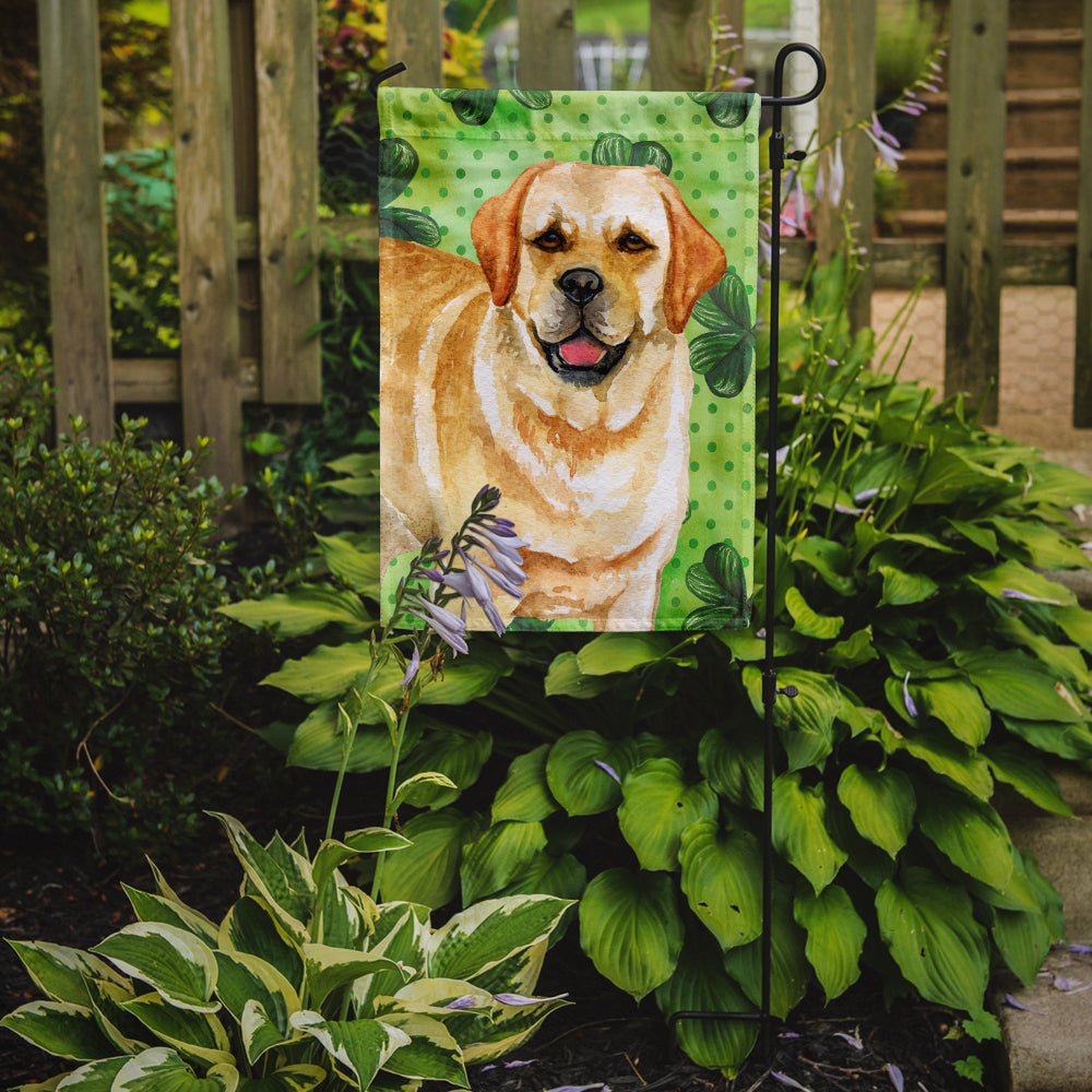 Golden Retriever St Patrick's Garden Flag Mailbox Decorative Yard Banner Outside Patio Artwork for Flower Beds, Garden Size, Multicolor