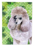 Poodle St Patrick's Garden Flag Mailbox Decorative Yard Banner Outside Patio Artwork for Flower Beds, Garden Size, Multicolor