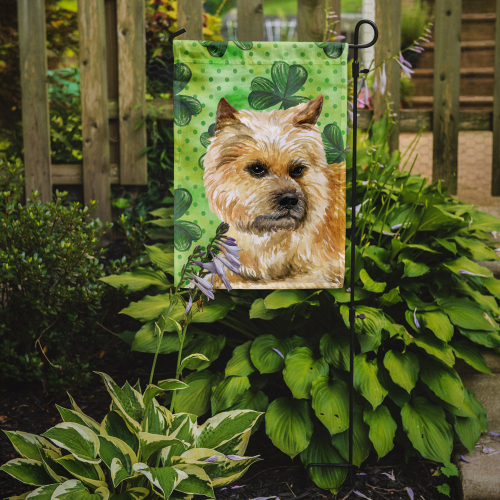 Cairn Terrier St Patrick's Garden Flag Mailbox Decorative Yard Banner Outside Patio Artwork for Flower Beds, Garden Size, Multicolor