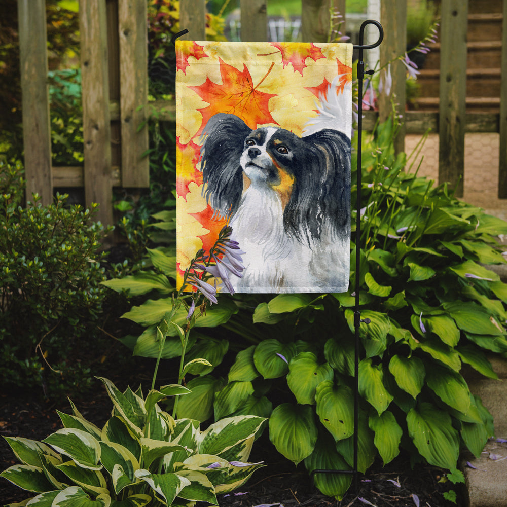 Papillon Fall Garden Flag Mailbox Decorative Yard Banner Outside Patio Artwork for Flower Beds, Garden Size, Multicolor