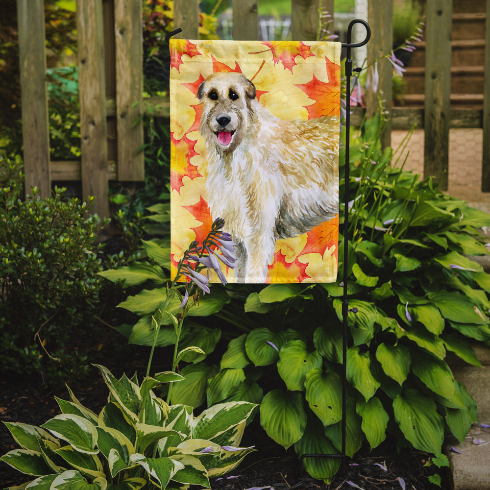 Irish Wolfhound Fall Garden Flag Mailbox Decorative Yard Banner Outside Patio Artwork for Flower Beds, Garden Size, Multicolor