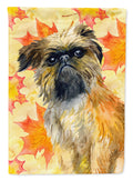 Brussels Griffon Fall Garden Flag Mailbox Decorative Yard Banner Outside Patio Artwork for Flower Beds, Garden Size, Multicolor