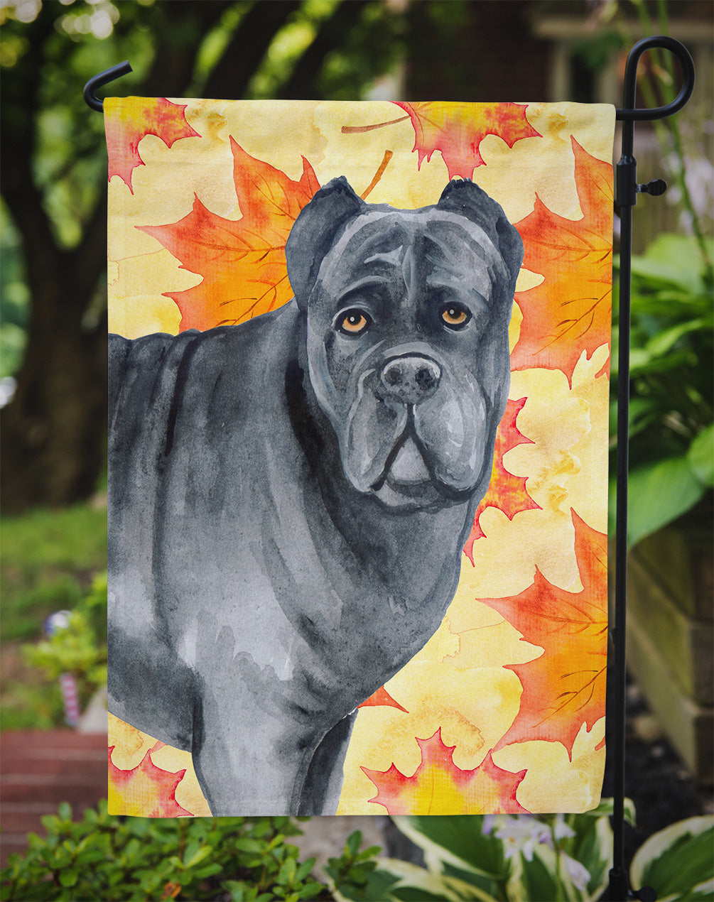 Cane Corso Fall Garden Flag Mailbox Decorative Yard Banner Outside Patio Artwork for Flower Beds, Garden Size, Multicolor