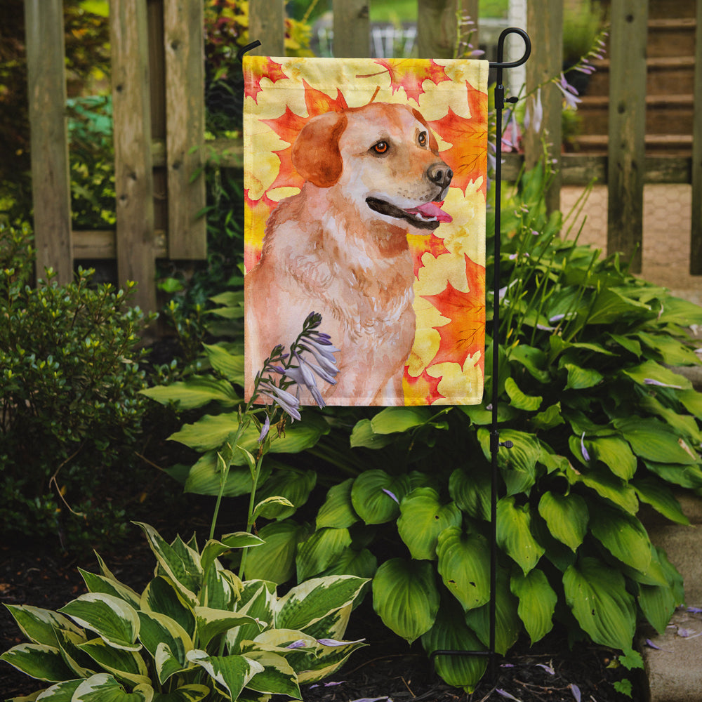 Labrador Retriever Fall Garden Flag Mailbox Decorative Yard Banner Outside Patio Artwork for Flower Beds, Garden Size, Multicolor