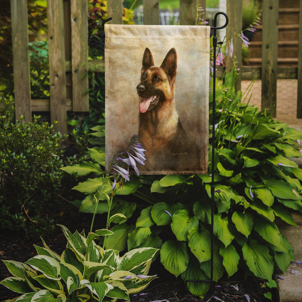 Alsatian German Shepherd Garden Flag Mailbox Decorative Yard Banner Outside Patio Artwork for Flower Beds, Garden Size, Multicolor