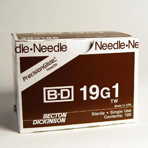 Substitute For BD PrecisionGlide™ 19 G x 1" Hypodermic Needles - 305186