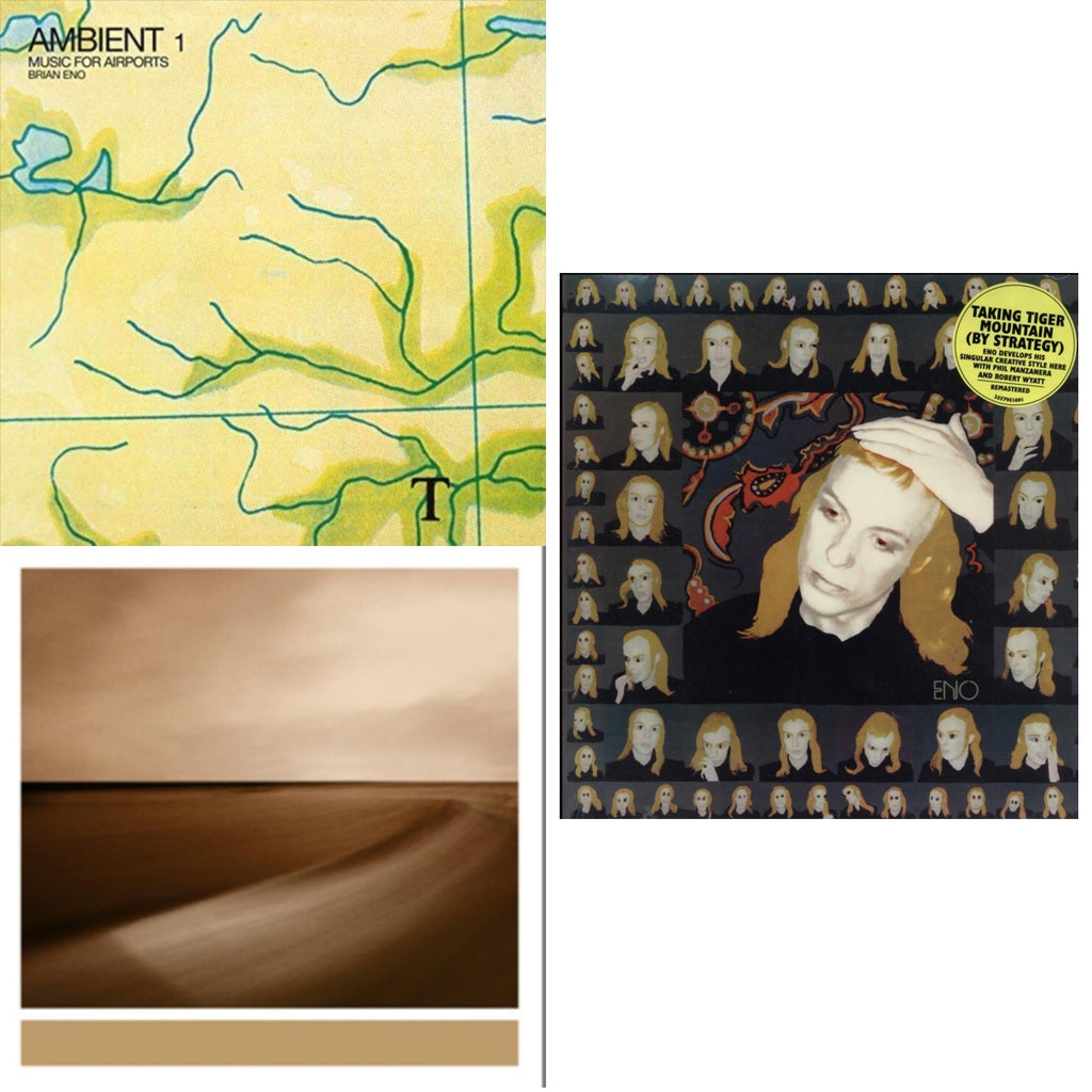 Taking Tiger Mountain (By Strategy) (140G/2017 Master) & Ambient 1: Music For Airports & Small Craft On A Milk Sea (2LP/Dl Card)