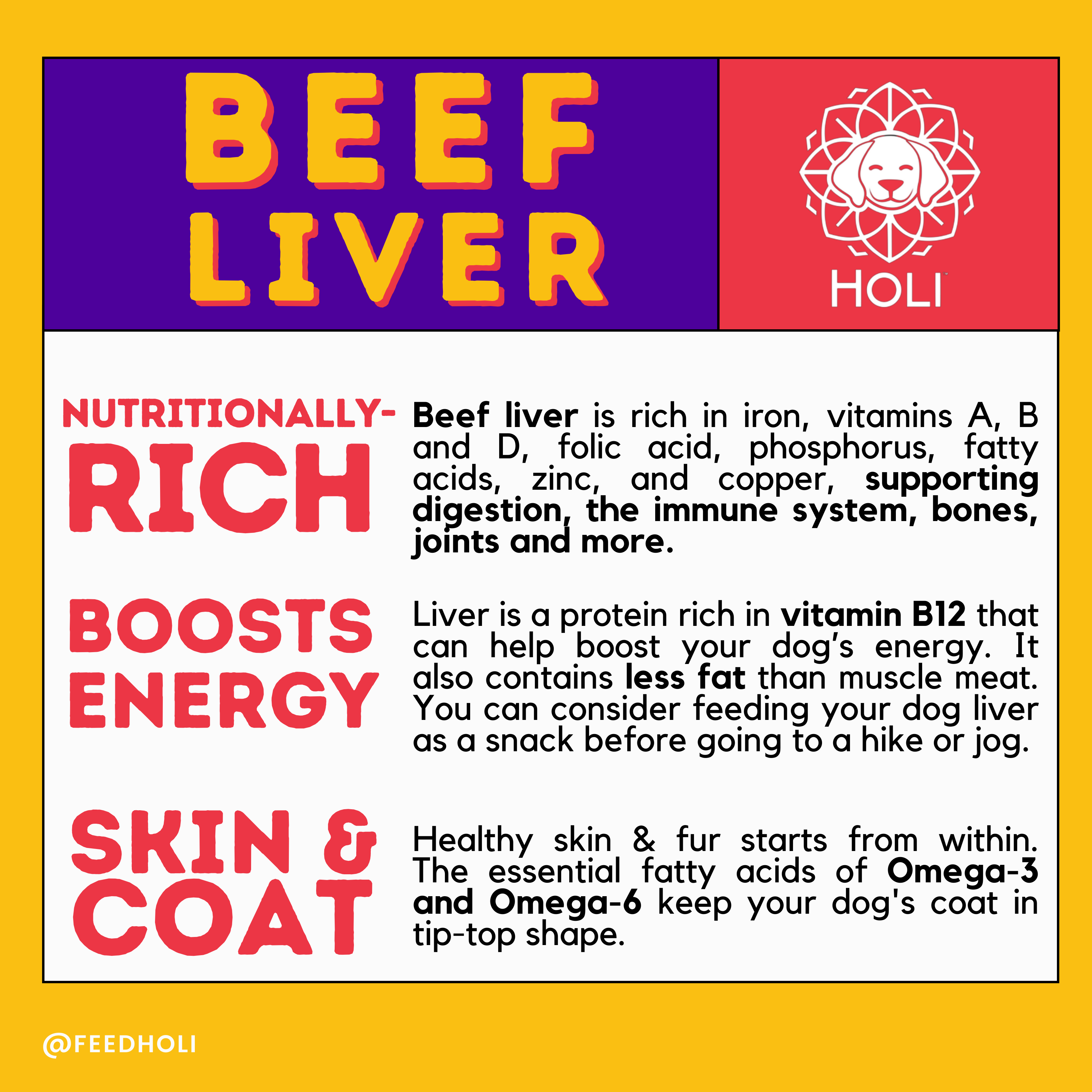 Beef Liver Dog Food Topper - Freeze Dried - Single Ingredient