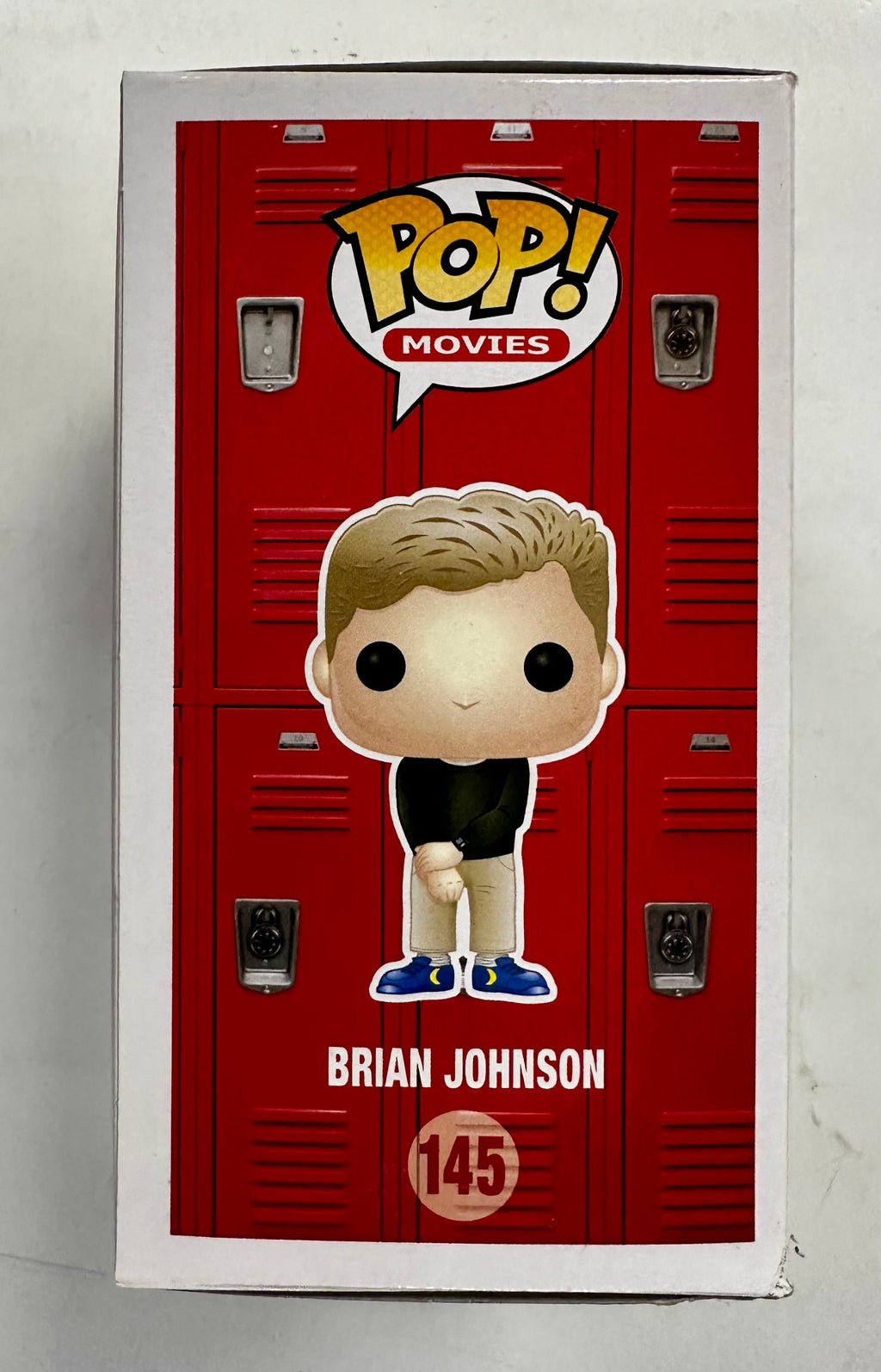 Anthony Michael Hall Signed Brian Johnson Breakfast Club Funko Pop! #145 JSA COA