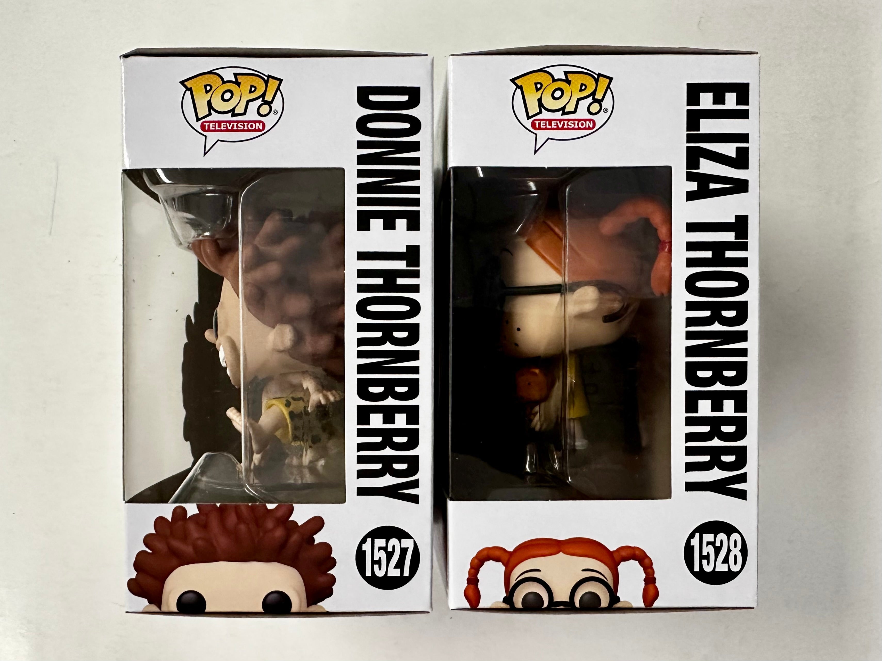 Funko Pop! Animation Donnie & Eliza Thornberry #1527 & #1528 Wild Thornberrys 2024 Nickelodeon
