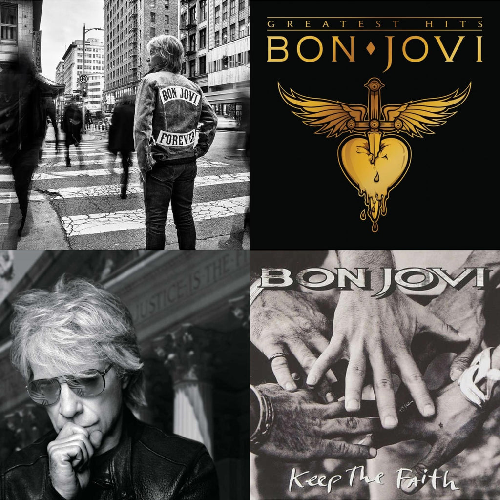Forever & Greatest Hits (2LP) & 2020 (2LP/Gold Vinyl) & Keep The Faith (180G)