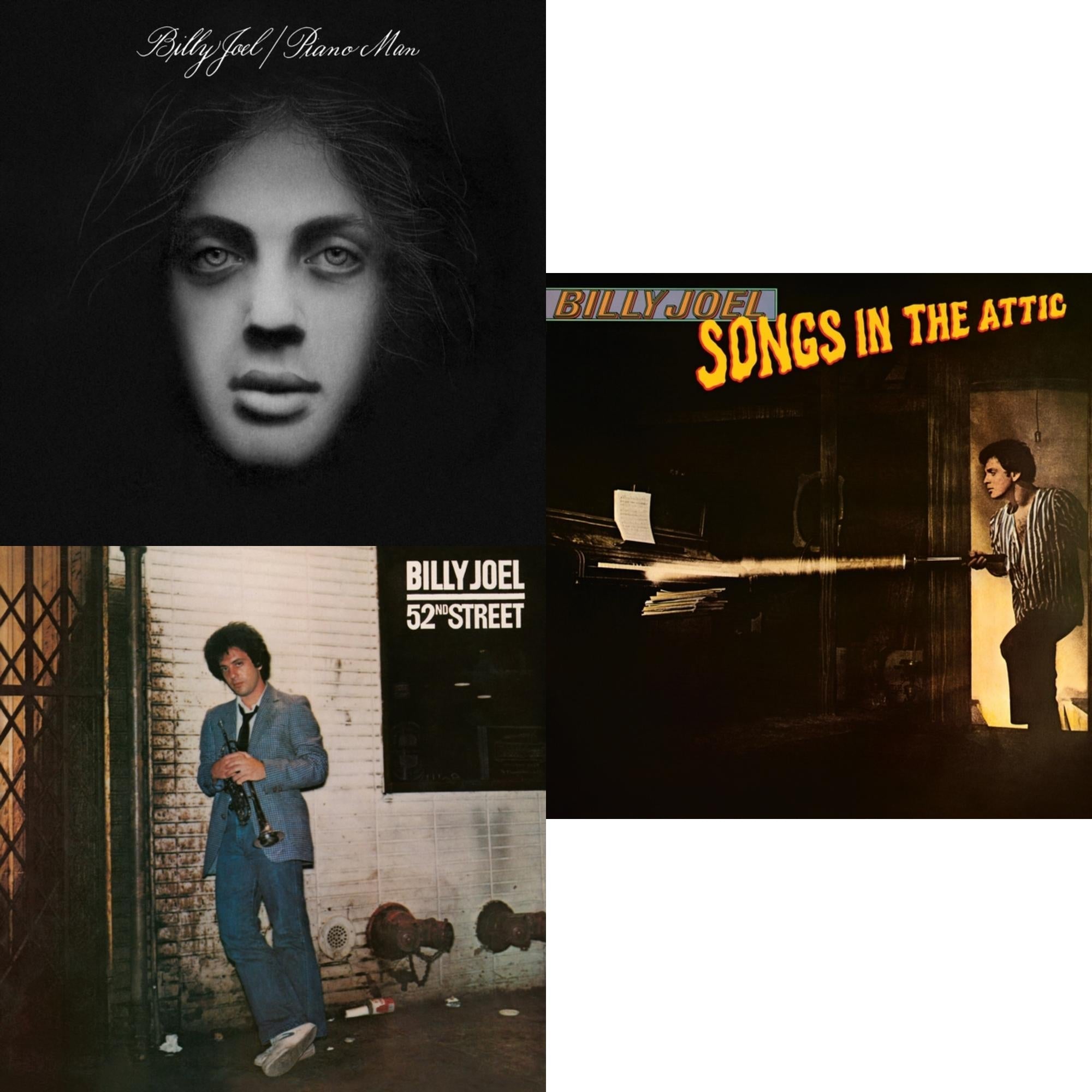 Piano Man & 52Nd Street & Songs In The Attic
