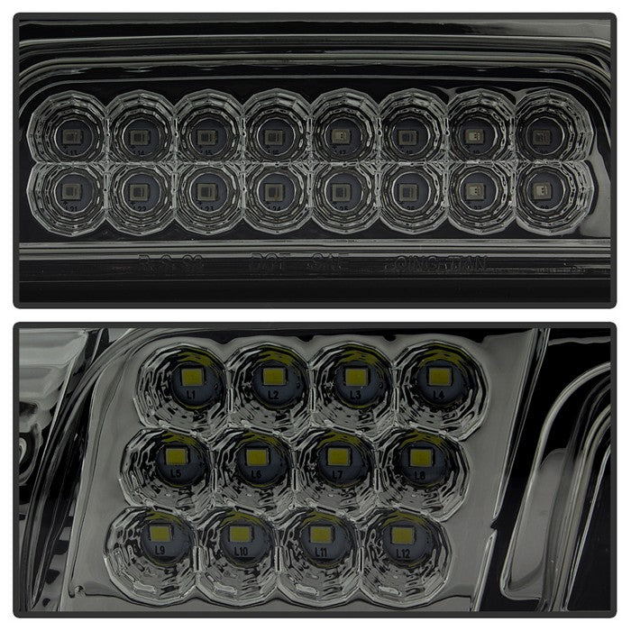 SPYDER xTune 14-16 Chevrolet Silverado 1500 LED 3rd Brake Light - Smoke (BKL-CSIL14-LED-SM) 9037528