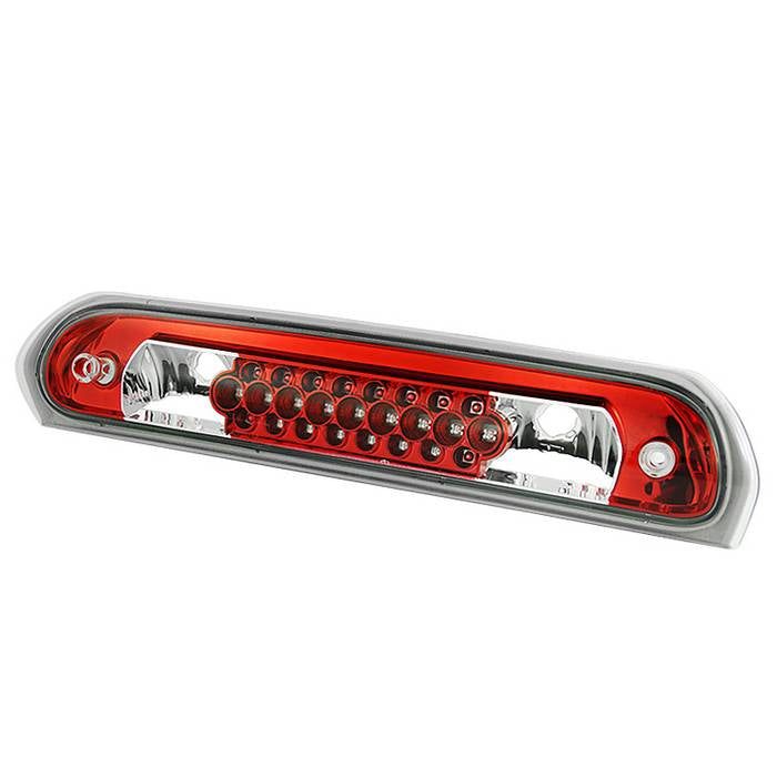 SPYDER Xtune Dodge Ram 02-08 LED 3rd Brake Light Red Clear BKL-JH-DR02-LED-RC 9025037