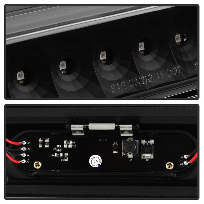 SPYDER xTune 15-17 Ford F-150 (Not LED Brake/BLIS Tail Compat.)LED 3RD Brake Lght Blk BKL-JH-FF15015-LED-BK 9040849