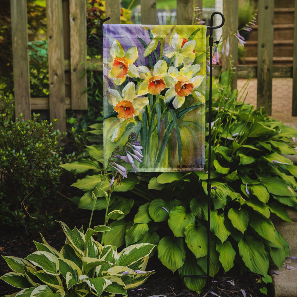 Daffodils by Maureen Bonfield Garden Flag Mailbox Decorative Yard Banner Outside Patio Artwork for Flower Beds, Garden Size, Multicolor