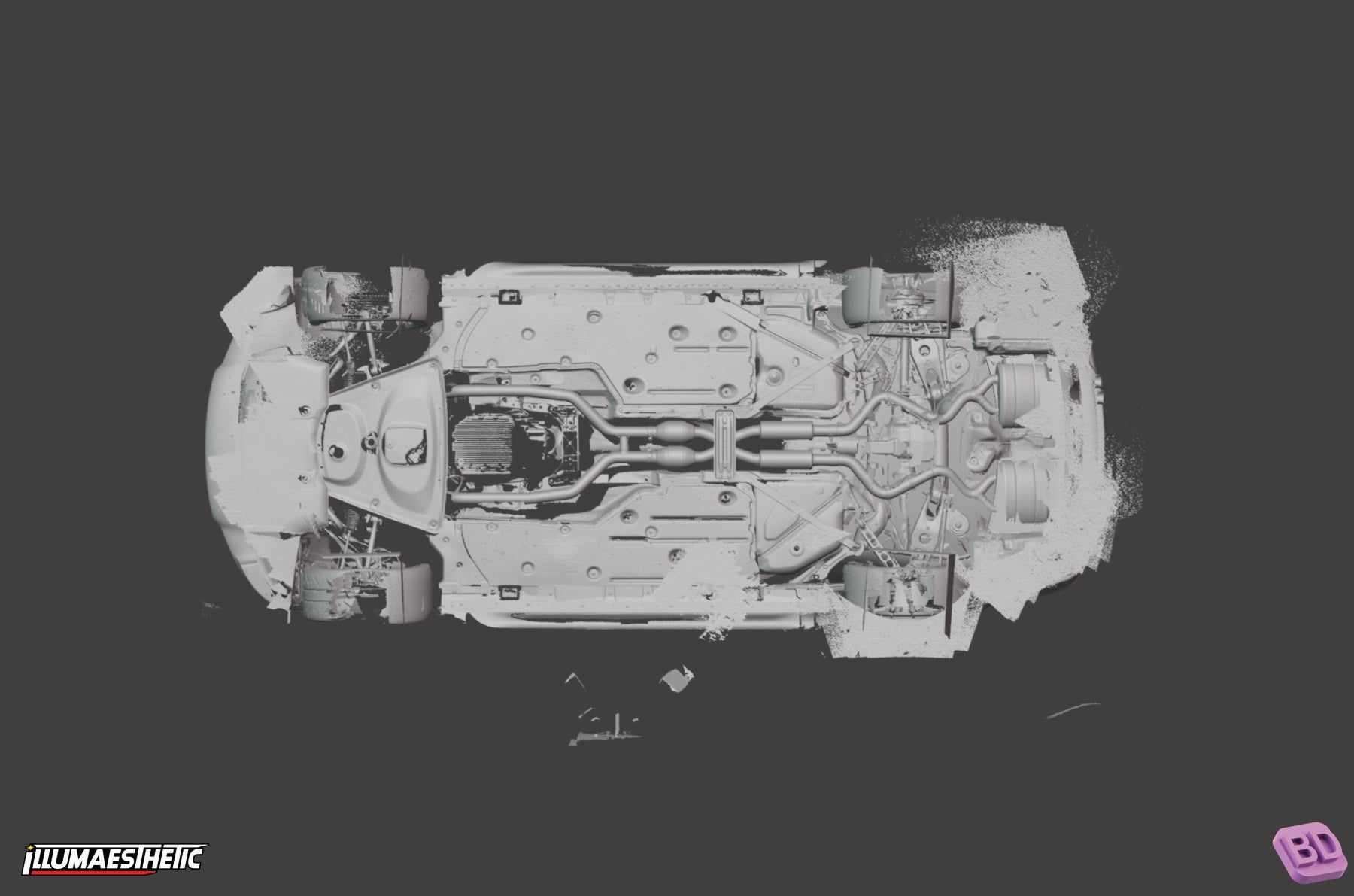 BMW M3 (E92) 3D Scan (2007-2013)