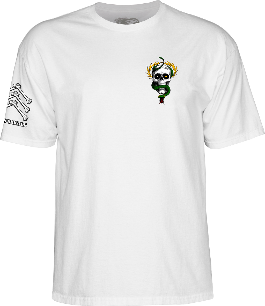 Bones Brigade Mike McGill S/S T-Shirt - White