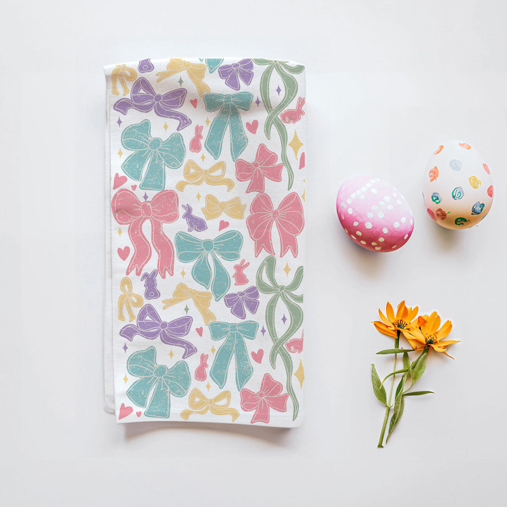 Bow Pastels Towel
