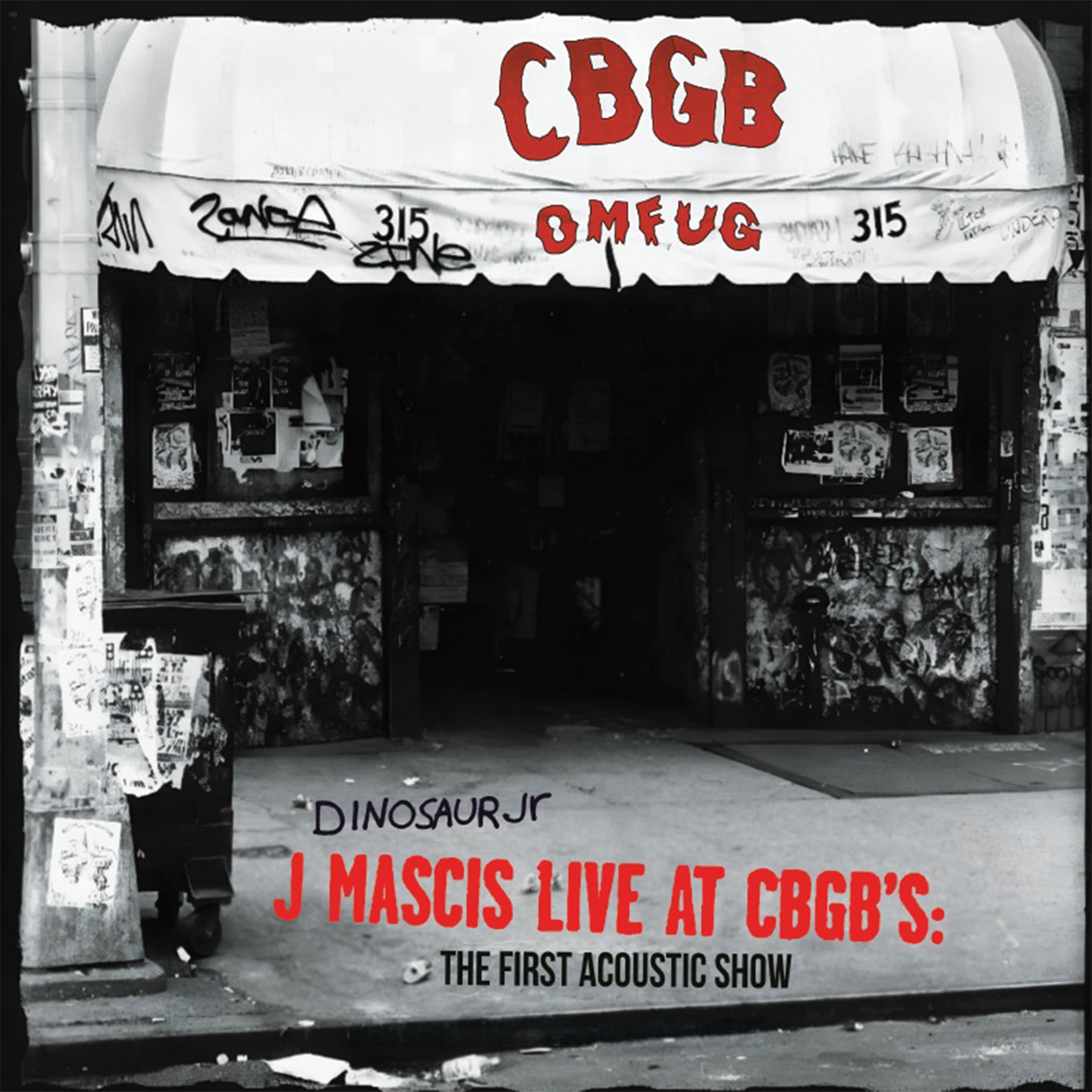 J. Mascis - Live At CBGB's [Transparent Red Vinyl Edition] LP Record