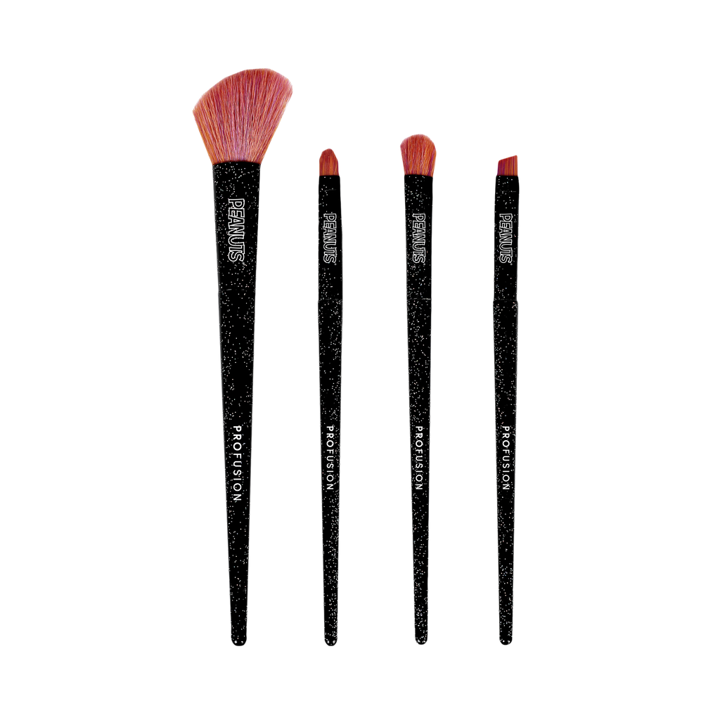 Peanuts Halloween | Witchy Blend 4 PC Eye & Face Brush Set