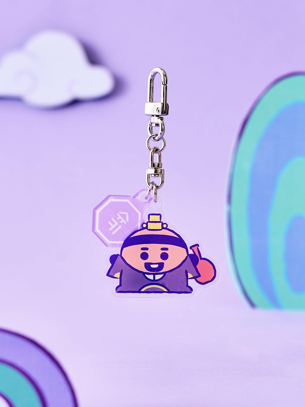 BTS x BT21 Baby Acrylic Keyring K-Edition Ver.2