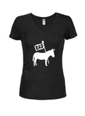 Bad Ass Juniors V Neck T-Shirt