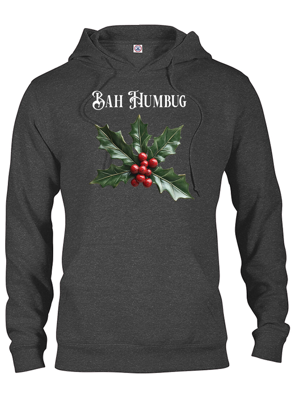 Bah Humbug Holly Branch T-Shirt