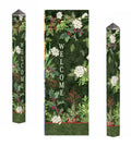 Balsam and Berries Art Pole Painted Peace 60 Inches Tall Welcome