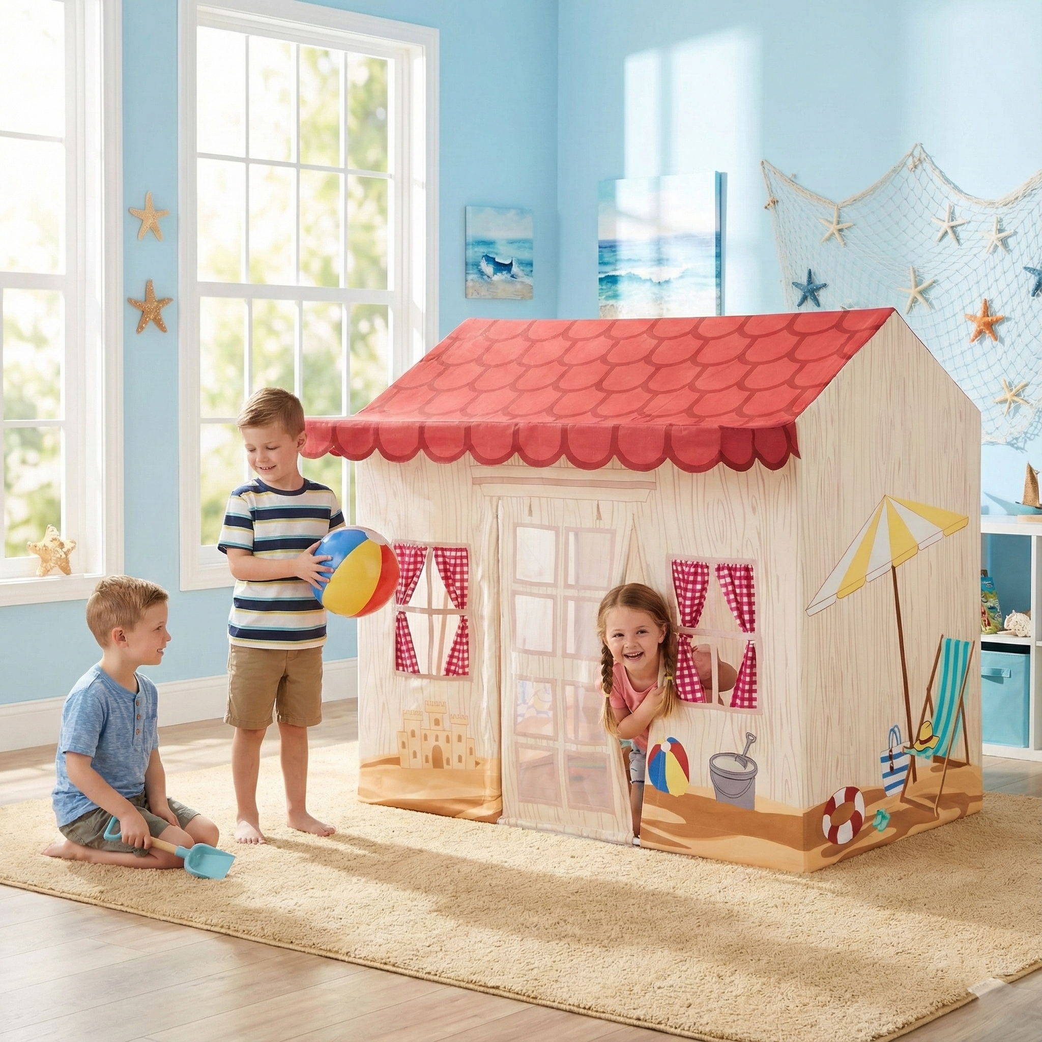 Beach House Play Tent for Kids