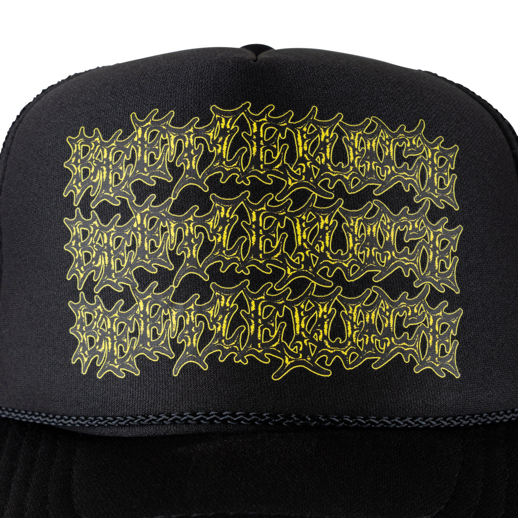 WELCOME X BEETLEJUICE THREE TIMES TRUCKER HAT
