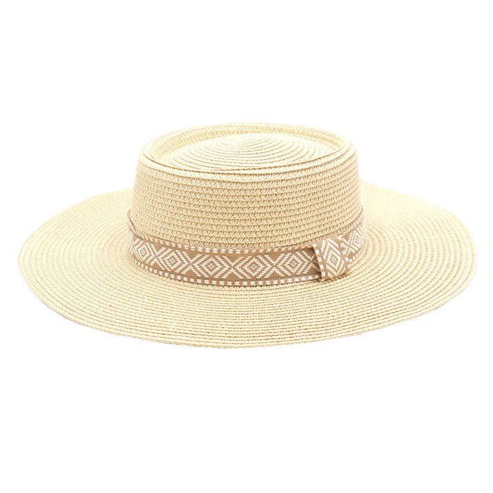 Tribal Band Panama Sun Hat