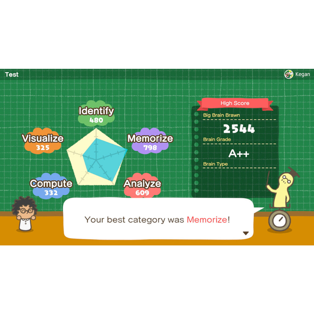 Nintendo - Big Brain Academy: Brain vs. Brain - Switch