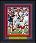 Jim Kelly v. New England Buffalo Bills 8" x 10" Framed Football Photo
