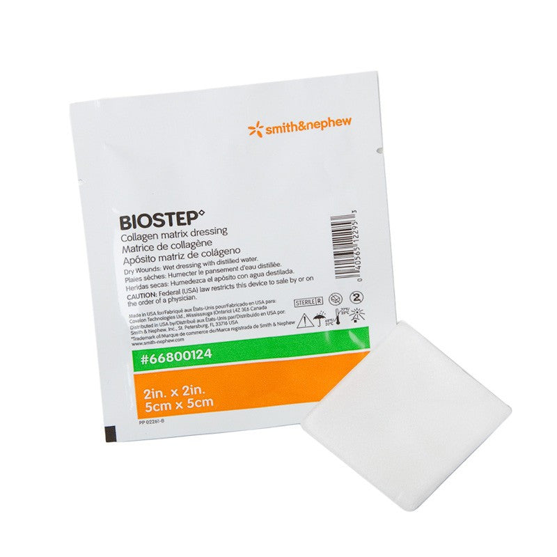 Collagen Dressing Biostep™ 2 X 2 Inch Square Sterile - 66800124