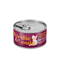 Birdie & Louie Cat Food, Chicken & Beef, 3 oz (Pack of 12) - Premium cat food.